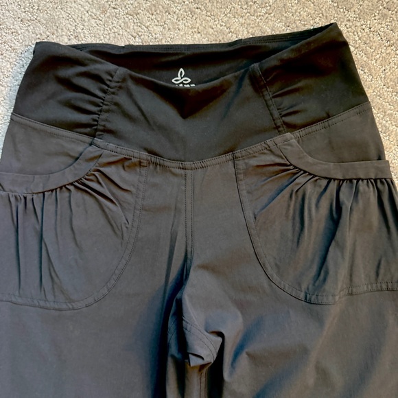 Prana Women's Athletic Black Straight Leg Summit Pants - Picture 6 of 15